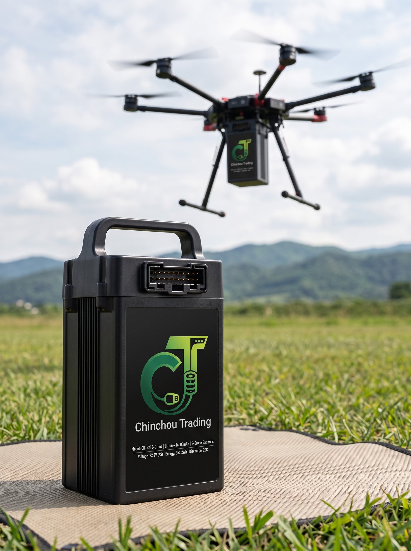 Hexacopter Drone Battery Pack